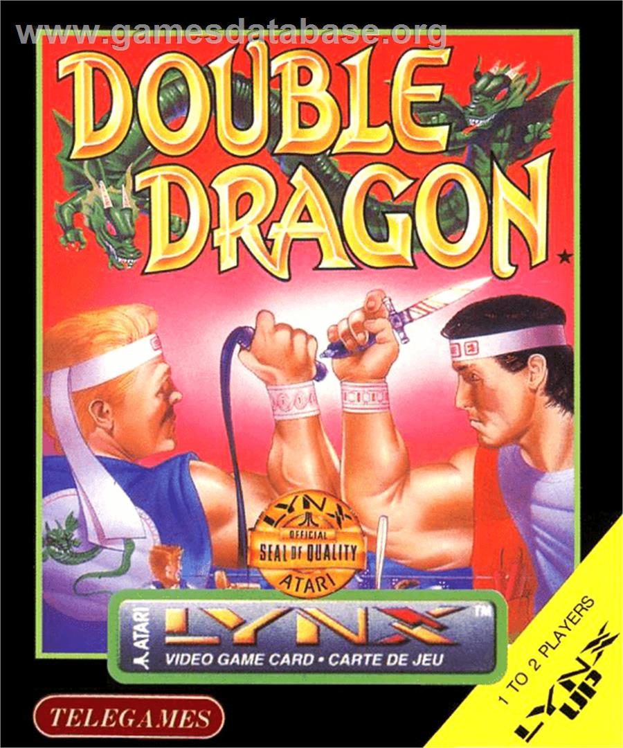 Double Dragon - Atari Lynx - Artwork - Box