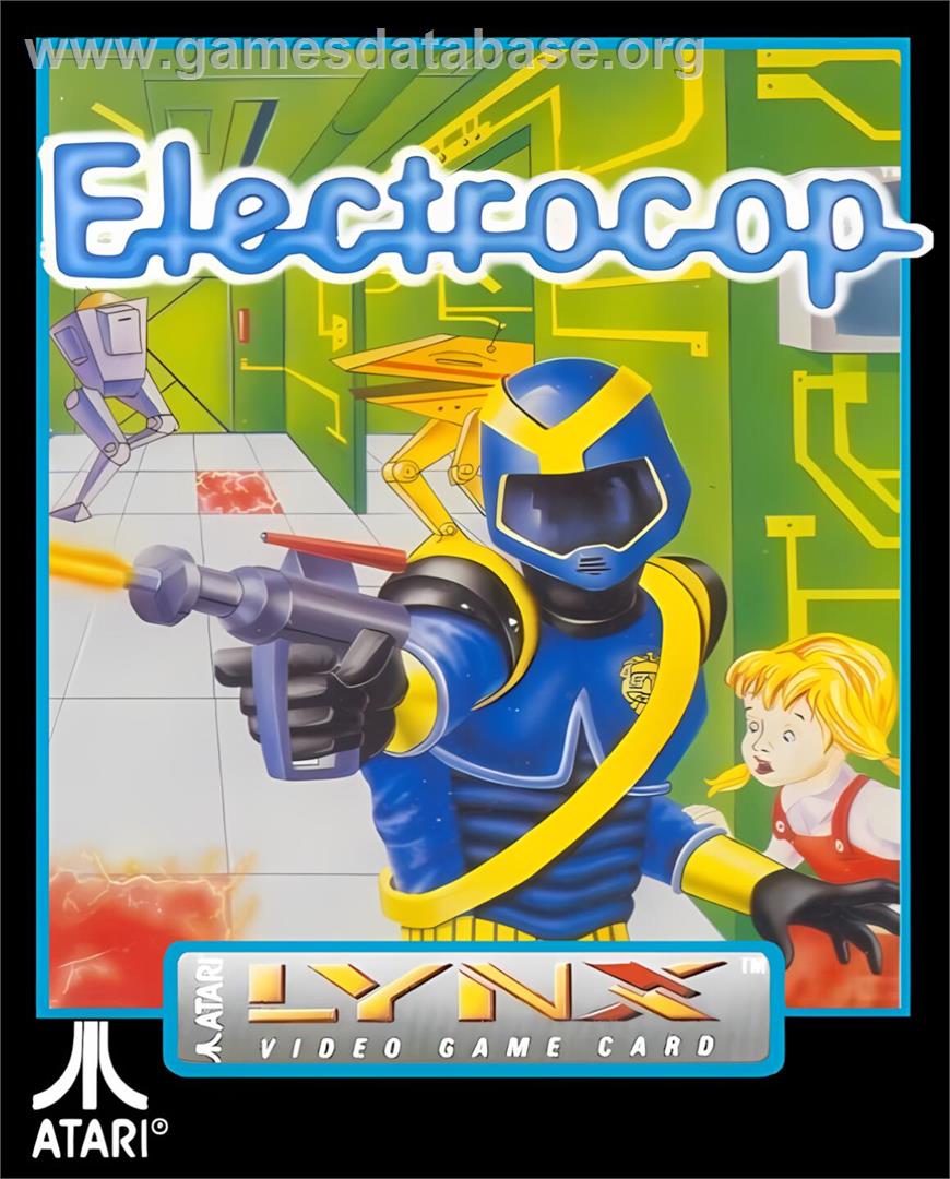 Electrocop - Atari Lynx - Artwork - Box