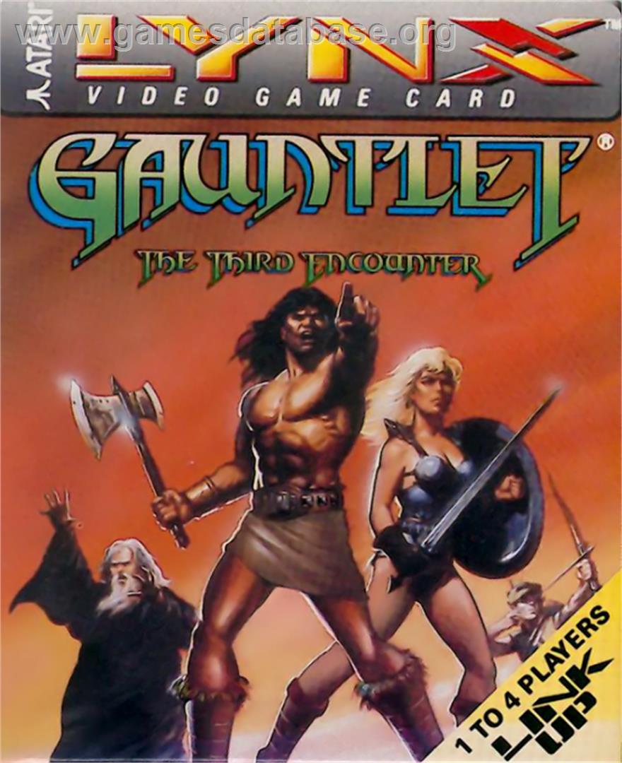 Gauntlet: The Third Encounter - Atari Lynx - Artwork - Box