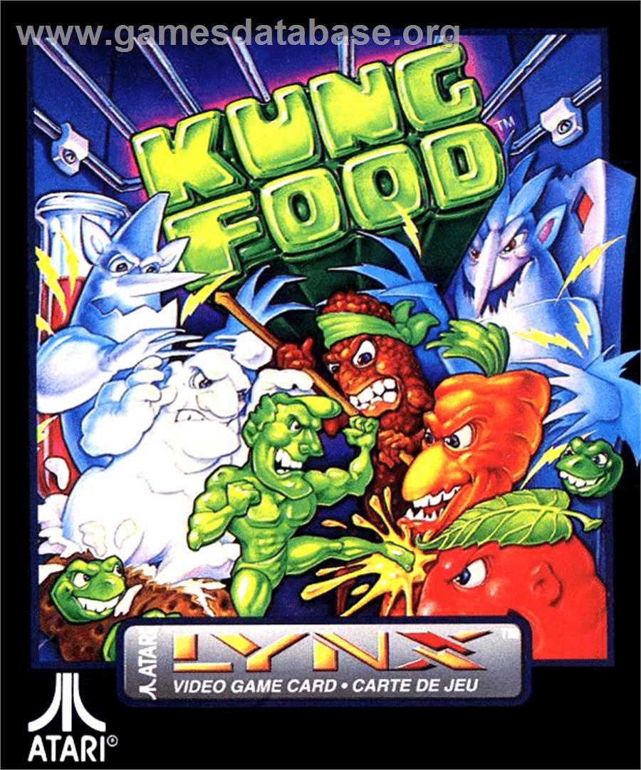 Kung Food - Atari Lynx - Artwork - Box