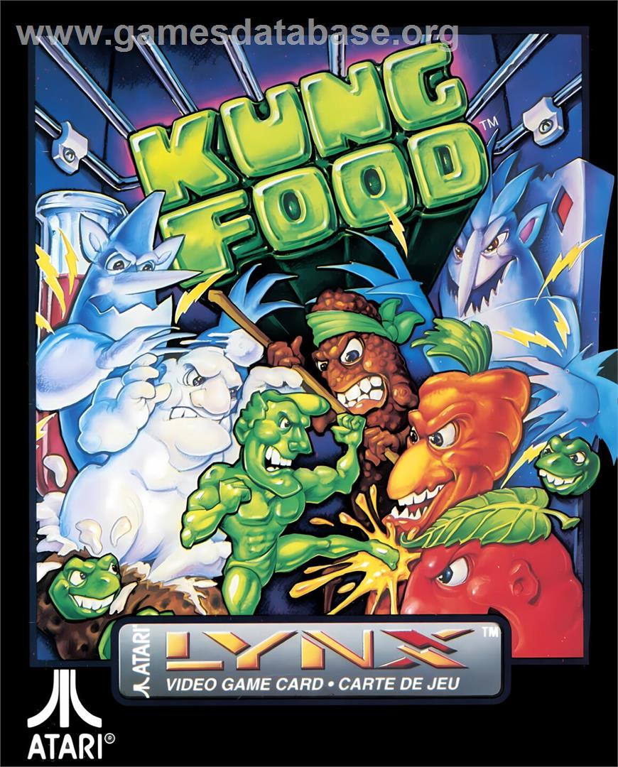 Kung Food - Atari Lynx - Artwork - Box