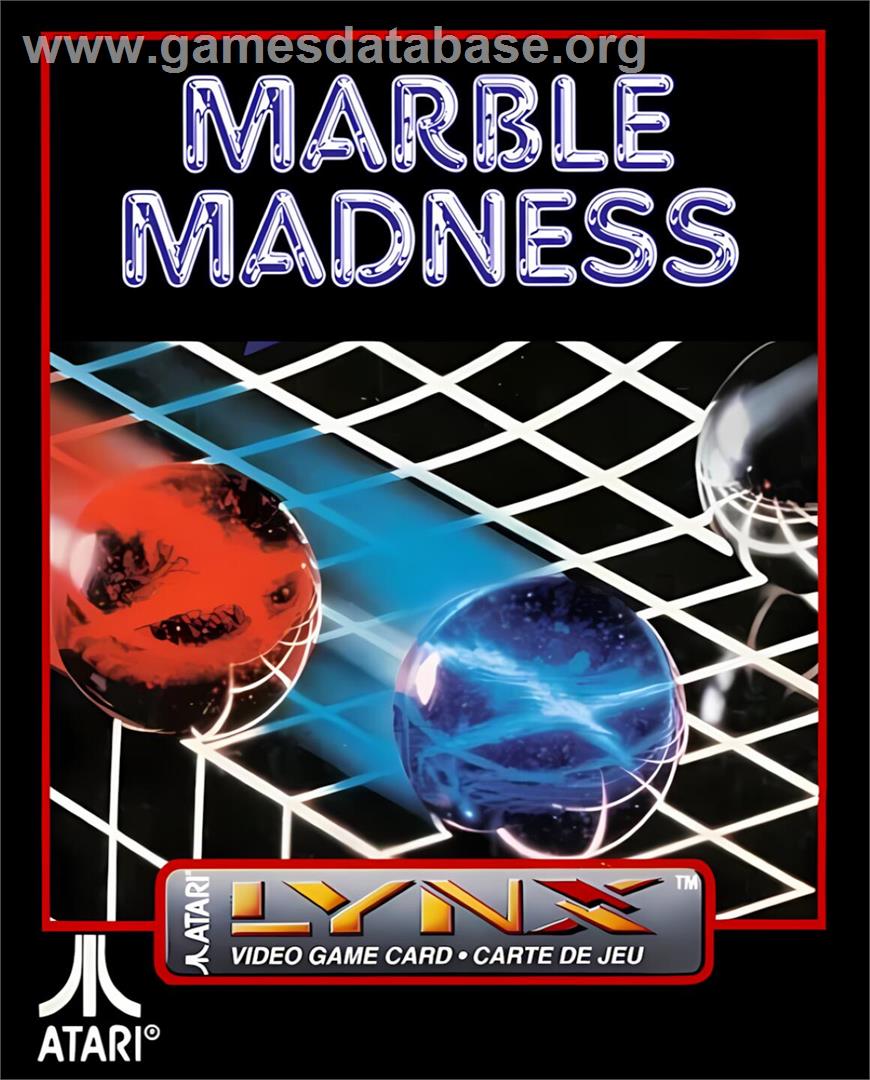 Marble Madness - Atari Lynx - Artwork - Box