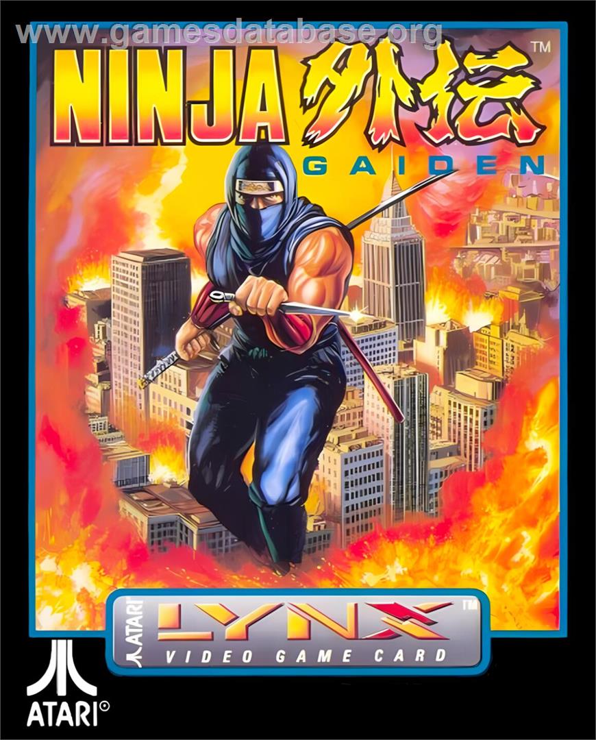 Ninja Gaiden - Atari Lynx - Artwork - Box