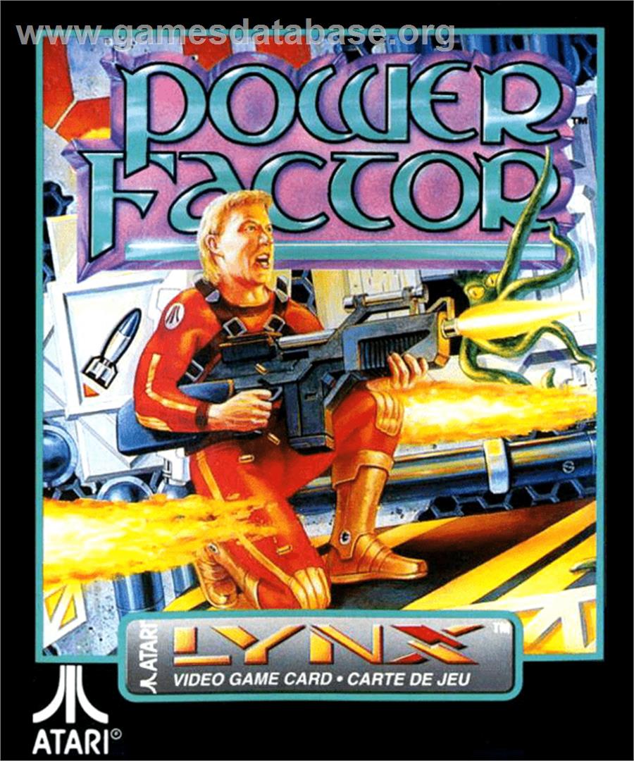 Power Factor - Atari Lynx - Artwork - Box