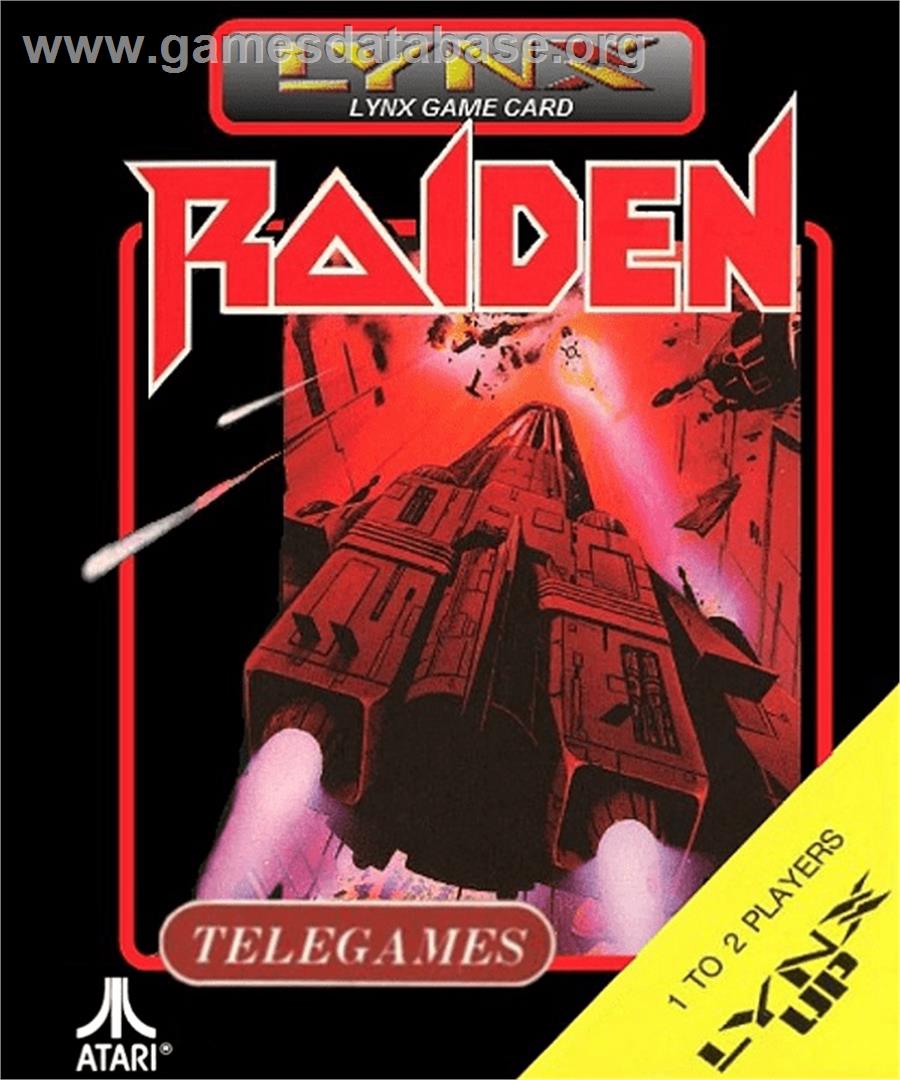 Raiden - Atari Lynx - Artwork - Box