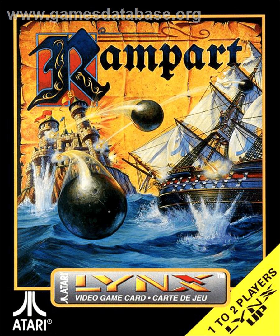 Rampart - Atari Lynx - Artwork - Box