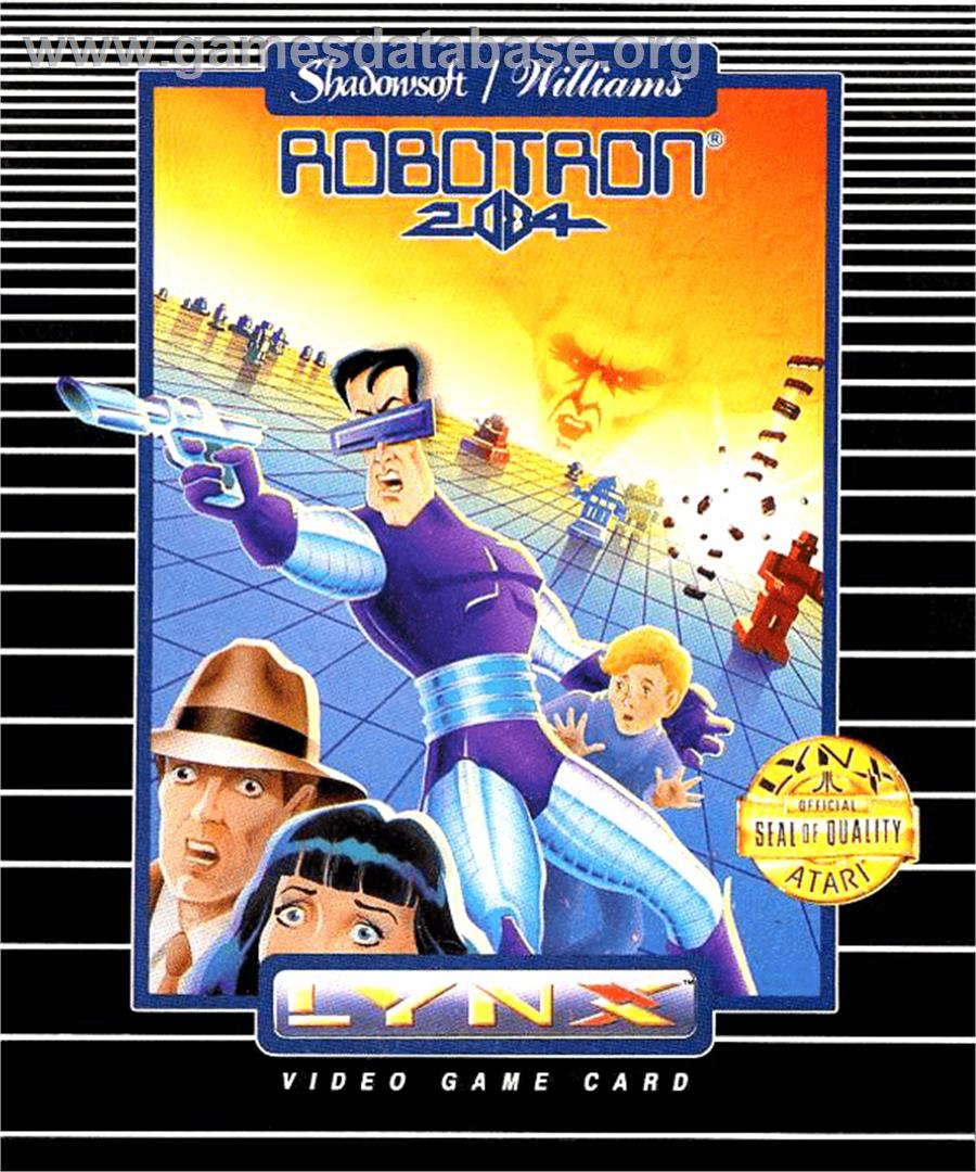 Robotron: 2084 - Atari Lynx - Artwork - Box