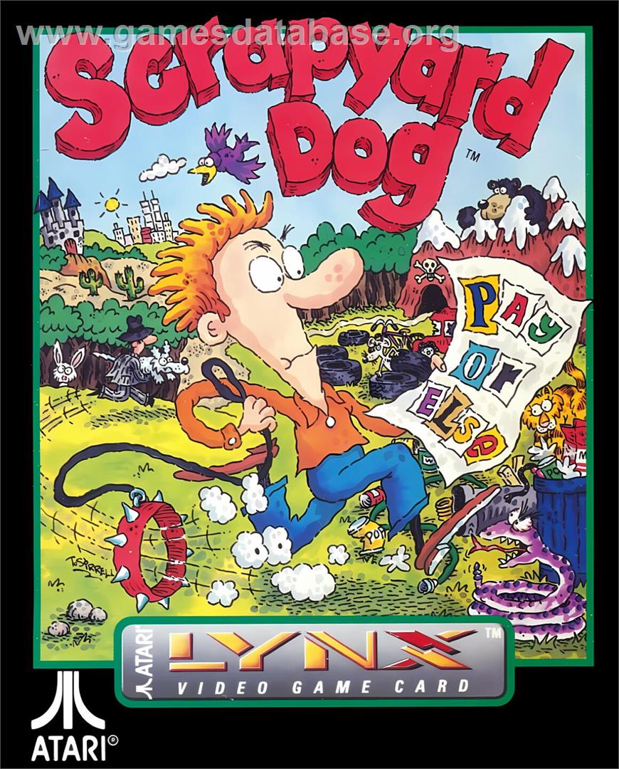 Scrapyard Dog - Atari Lynx - Artwork - Box