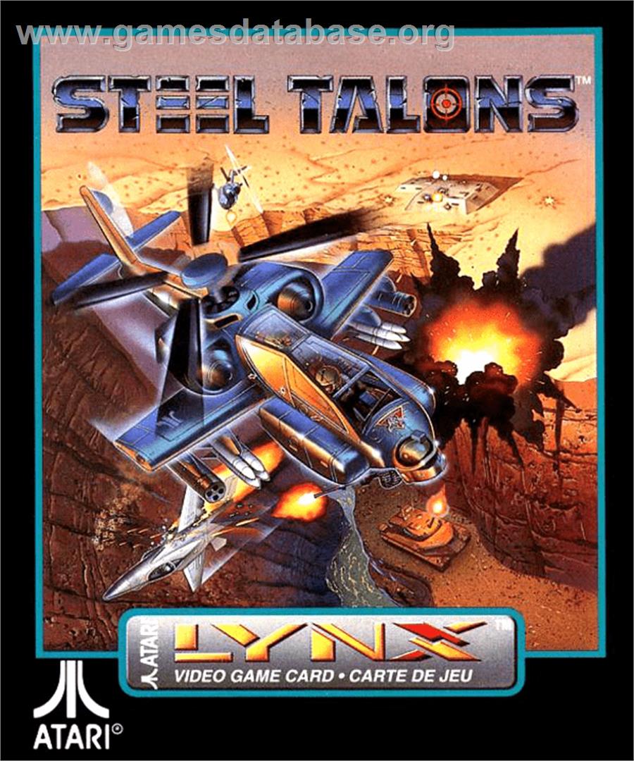 Steel Talons - Atari Lynx - Artwork - Box