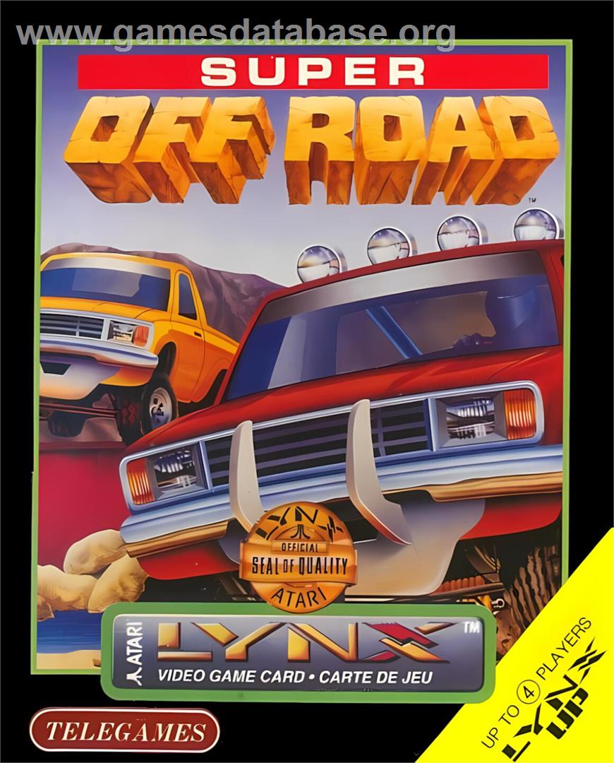 Super Off Road - Atari Lynx - Artwork - Box