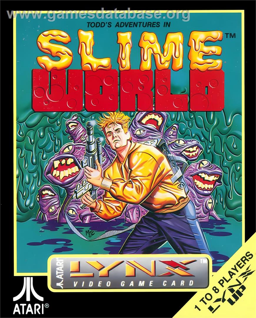 Todd's Adventures In Slime World - Atari Lynx - Artwork - Box