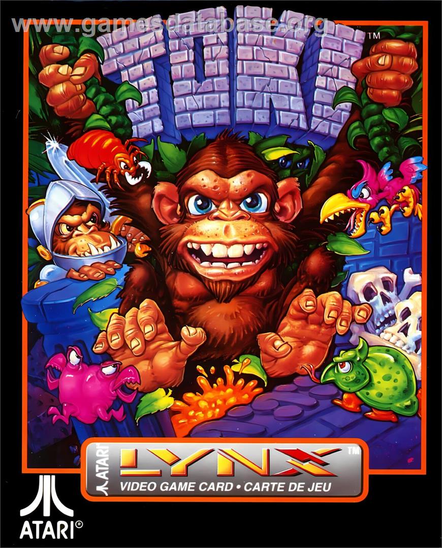 Toki - Atari Lynx - Artwork - Box