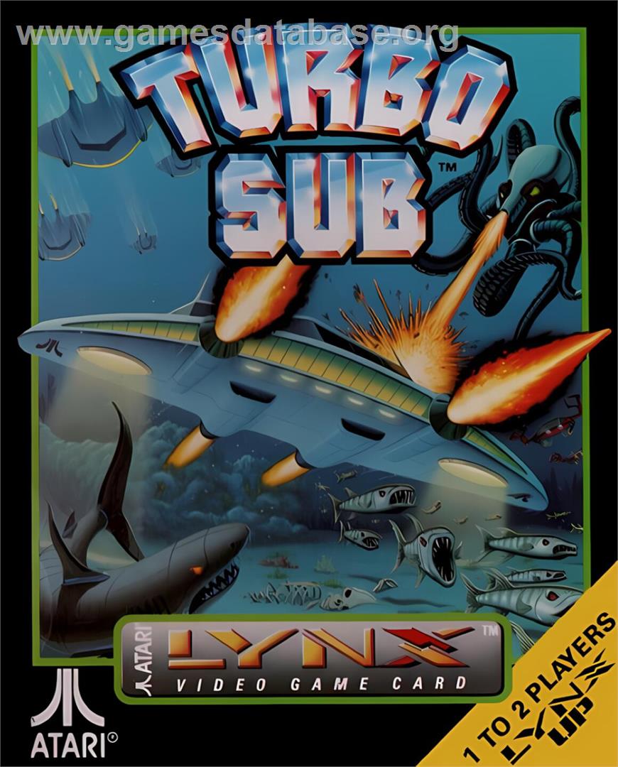 Turbo Sub - Atari Lynx - Artwork - Box