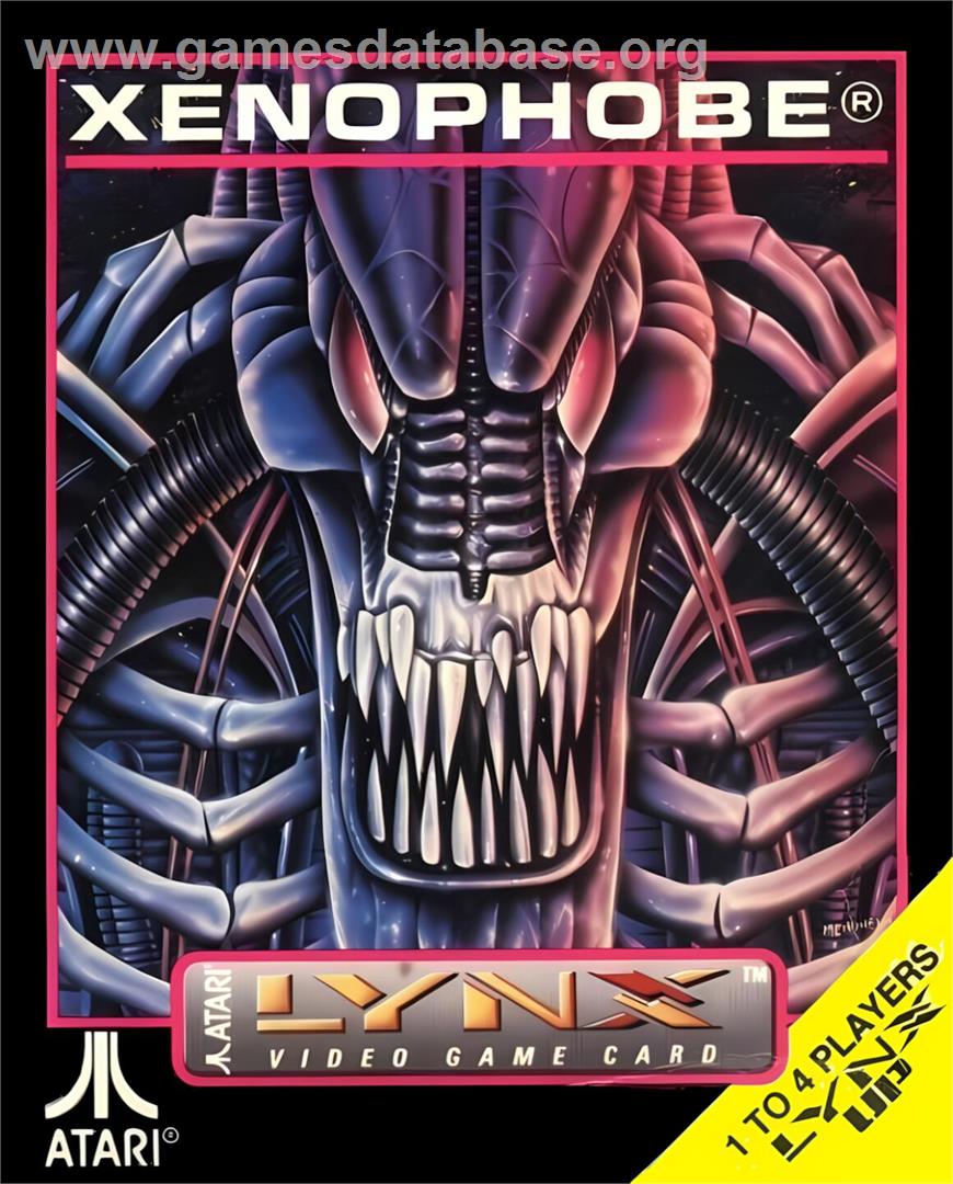 Xenophobe - Atari Lynx - Artwork - Box
