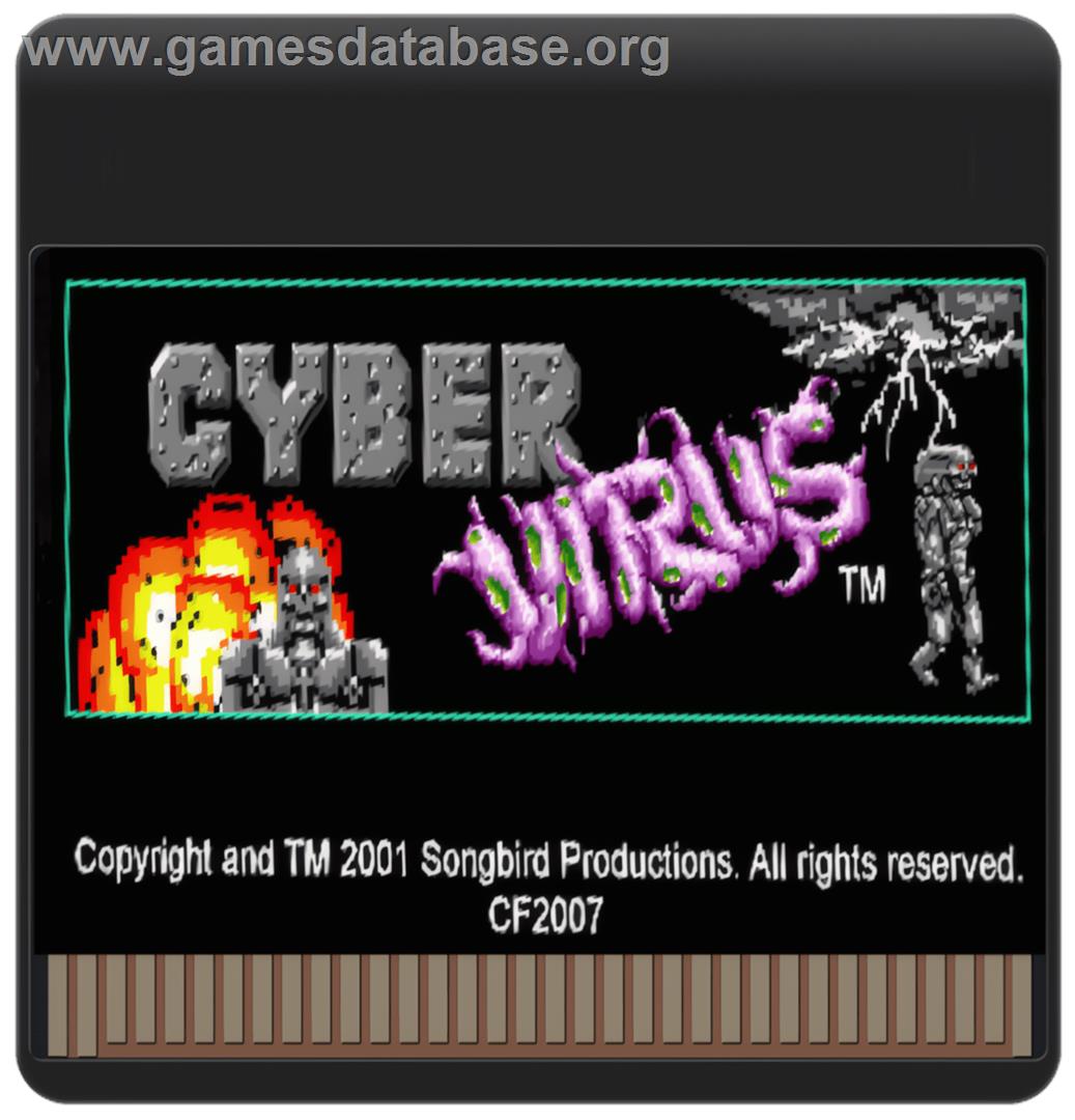 Cyber Virus - Atari Lynx - Artwork - Cartridge