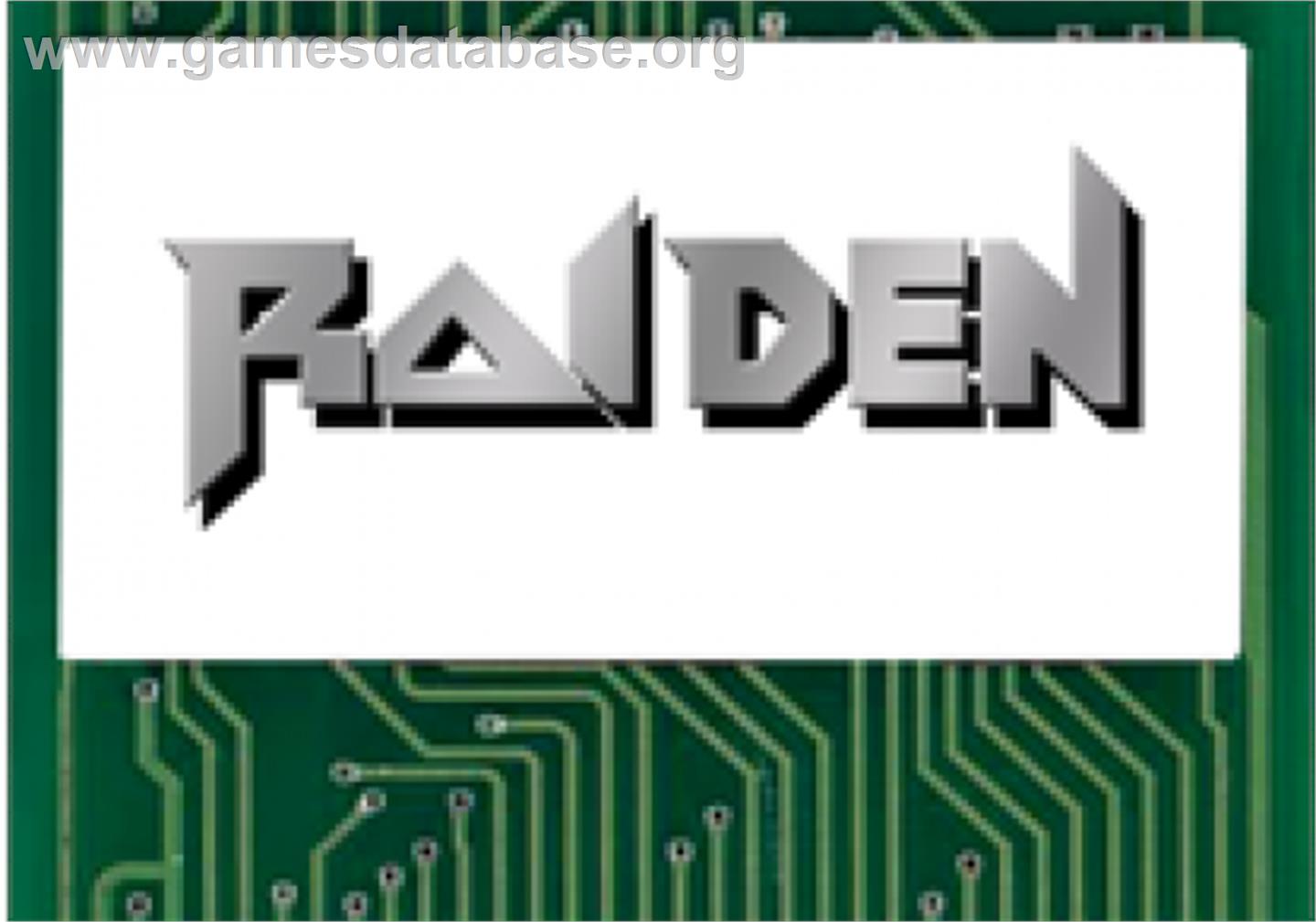 Raiden - Atari Lynx - Artwork - Cartridge Top