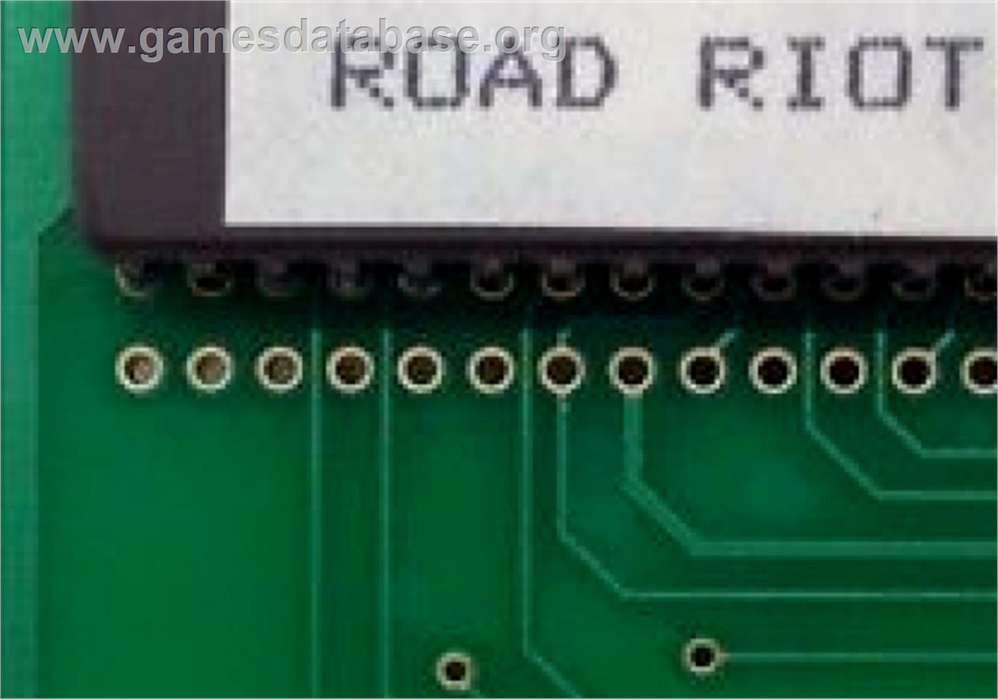 Road Riot 4WD - Atari Lynx - Artwork - Cartridge Top