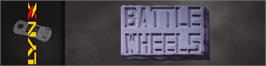 Arcade Cabinet Marquee for BattleWheels.