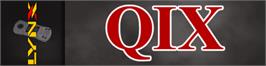 Arcade Cabinet Marquee for Qix.