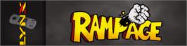 Arcade Cabinet Marquee for Rampage.