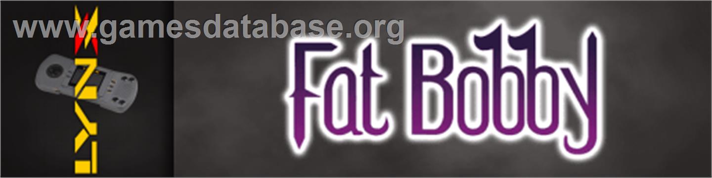 Fat Bobby - Atari Lynx - Artwork - Marquee