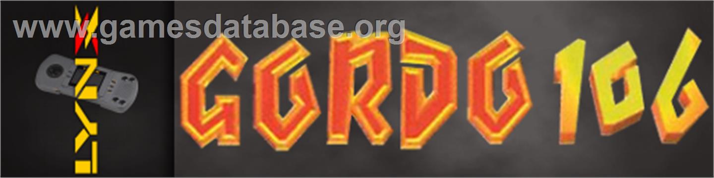 Gordo 106: The Mutated Lab Monkey - Atari Lynx - Artwork - Marquee