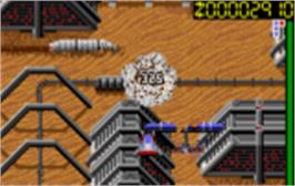 In game image of Zarlor Mercenary on the Atari Lynx.