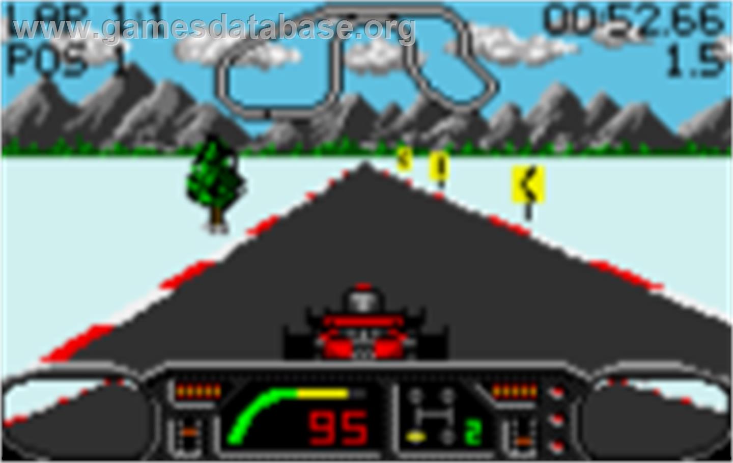 Checkered Flag - Atari Lynx - Artwork - In Game