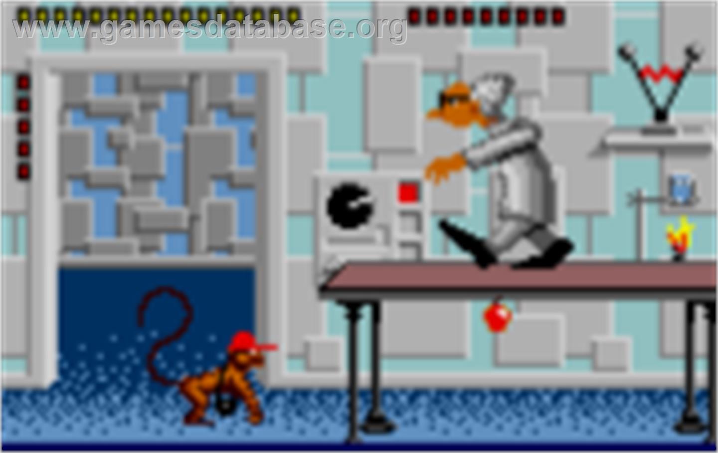 Gordo 106: The Mutated Lab Monkey - Atari Lynx - Artwork - In Game