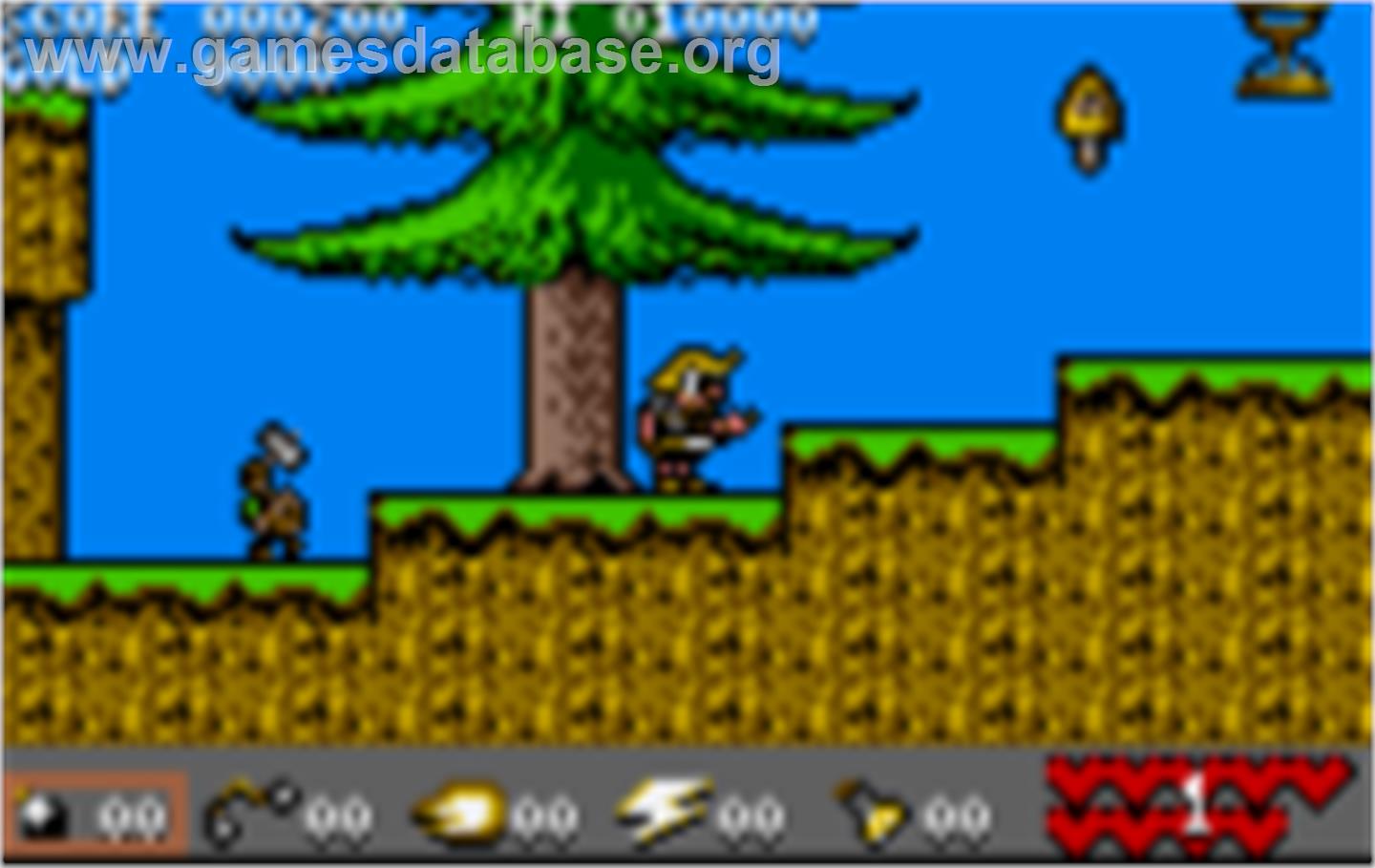 Prophecy 1: The Viking Child - Atari Lynx - Artwork - In Game