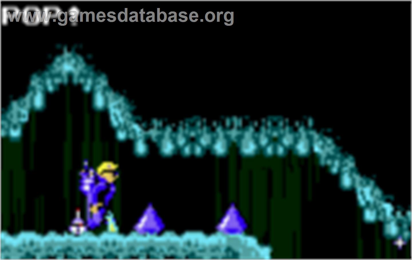 Todd's Adventures in Slime World - Atari Lynx - Artwork - In Game