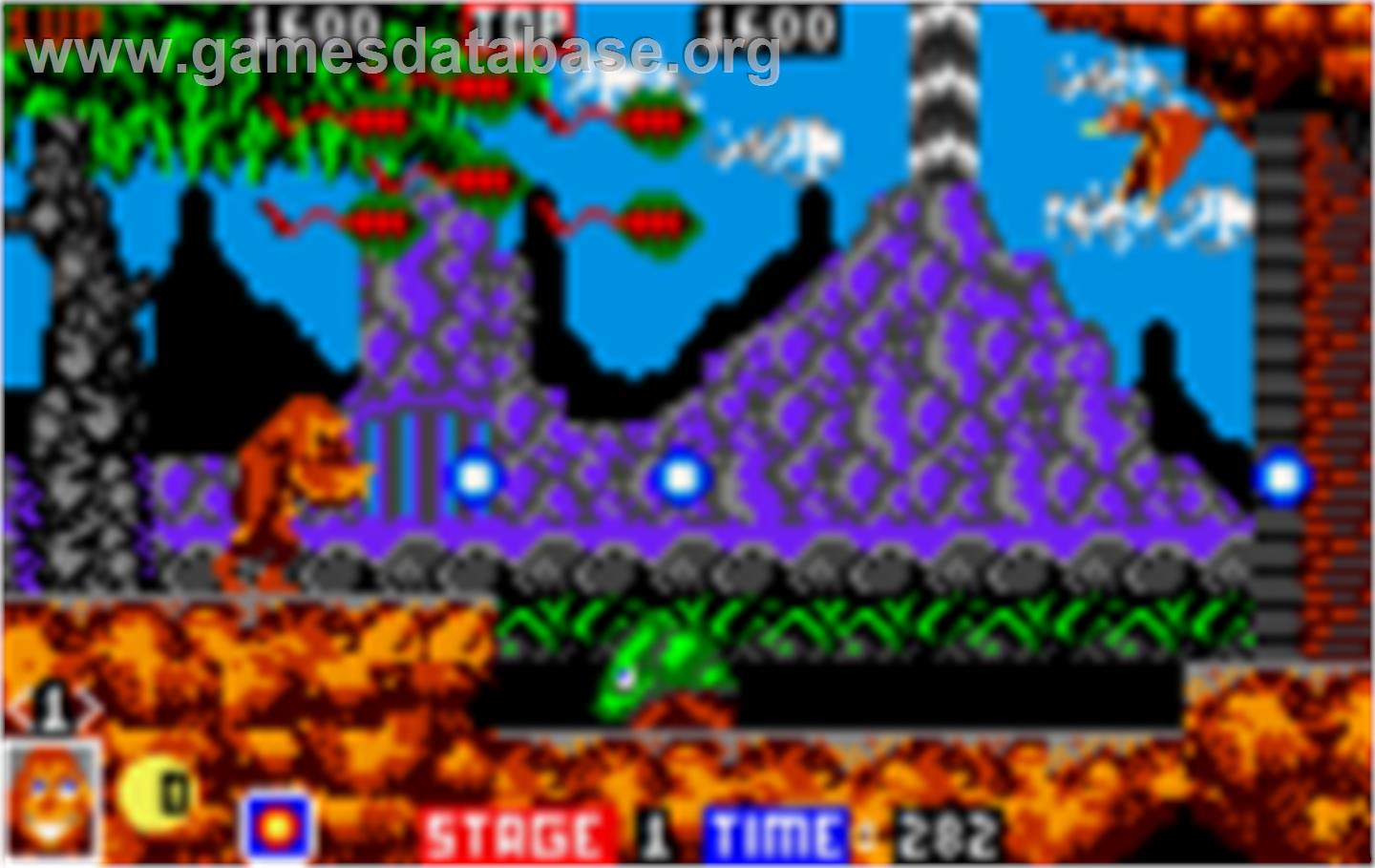 Toki - Atari Lynx - Artwork - In Game