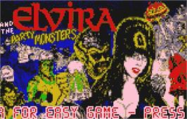 Title screen of Pinball Jam on the Atari Lynx.