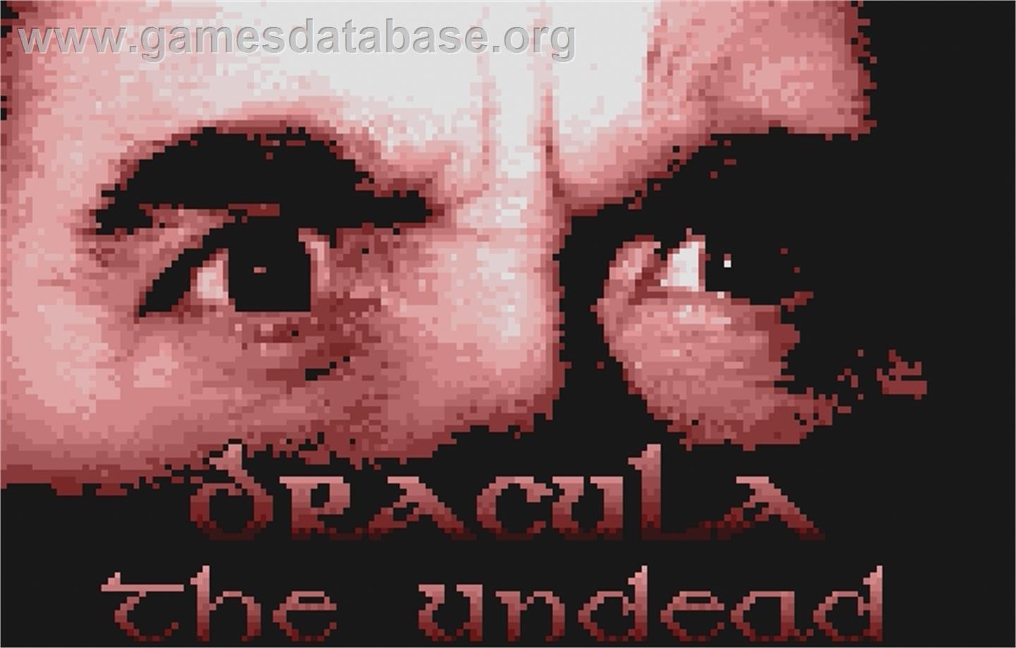 Dracula The Undead - Atari Lynx - Artwork - Title Screen