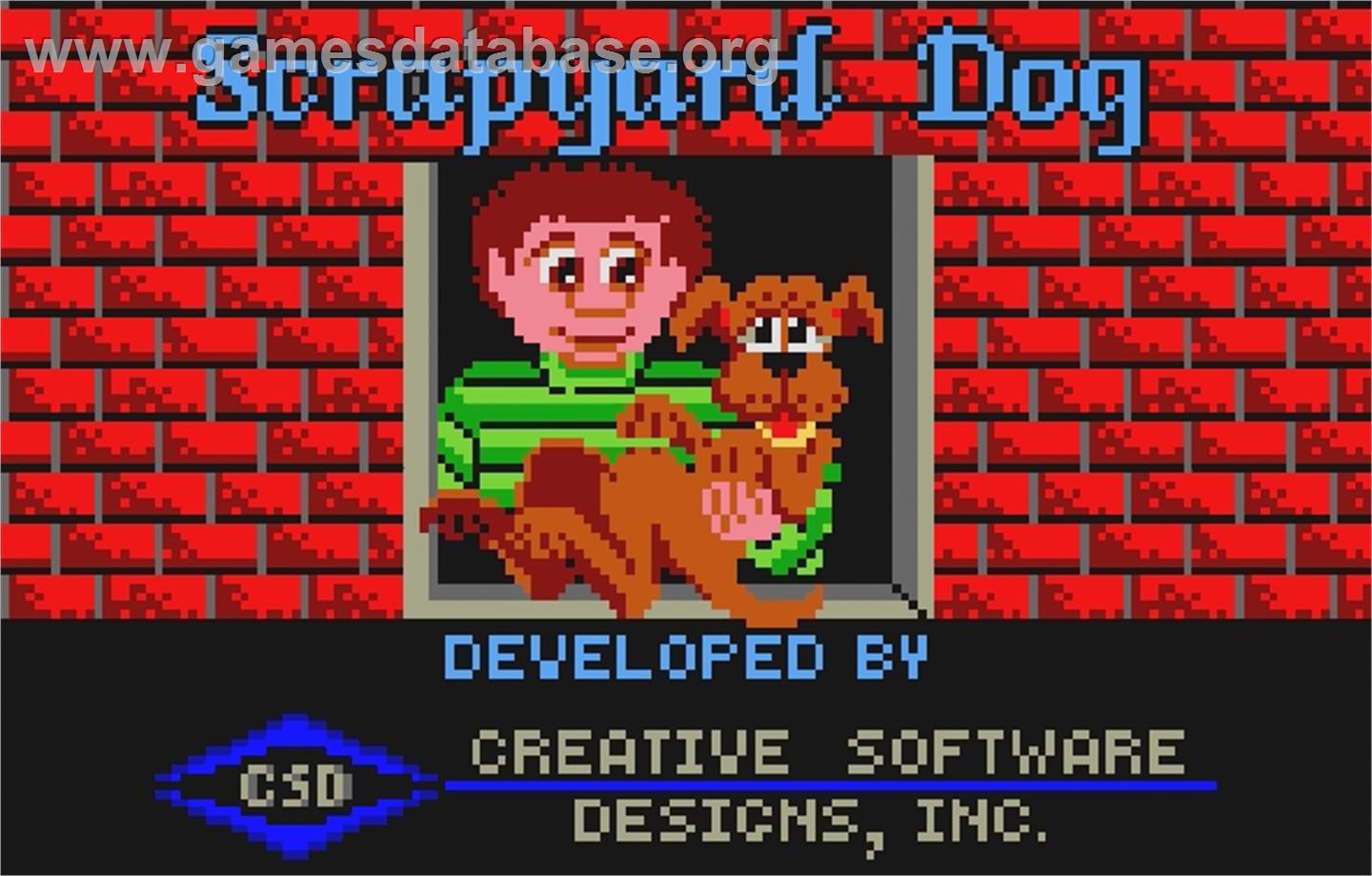 Scrapyard Dog - Atari Lynx - Artwork - Title Screen