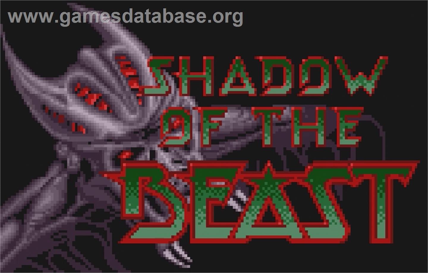 Shadow Of The Beast - Atari Lynx - Artwork - Title Screen