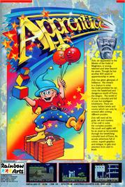 Advert for Apprentice on the Commodore Amiga.