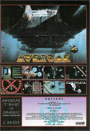 Advert for AWESOME on the FM Towns Marty.