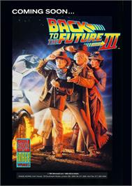 Advert for Back To The Future Part 3 on the Microsoft DOS.