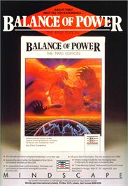Advert for Balance Of Power - The 1990 Edition on the Commodore Amiga.