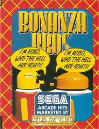 Advert for Bonanza Bros. on the Microsoft Windows.