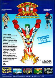 Advert for Captain Planet and the Planeteers on the Atari ST.
