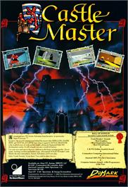 Advert for Castle Master on the ScummVM.