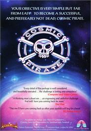 Advert for Cosmic Pirate on the Sinclair ZX Spectrum.