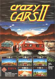 Advert for Crazy Cars 2 on the Amstrad GX4000.
