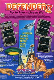 Advert for Defender 2 on the Atari 2600.
