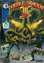 Advert for Double Dragon 3 - The Rosetta Stone on the Commodore 64.