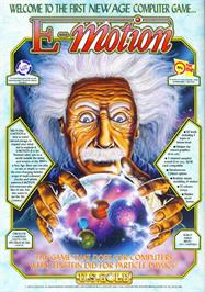 Advert for E-Motion on the Commodore Amiga.
