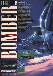 Advert for Fighter Bomber on the Microsoft DOS.