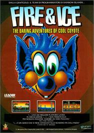 Advert for Fire And Ice on the Sinclair ZX Spectrum.